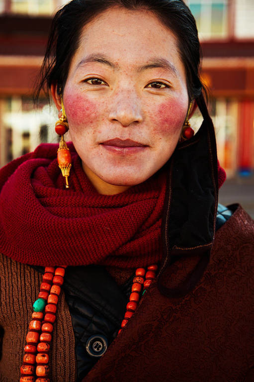 Platoul tibetan, China
