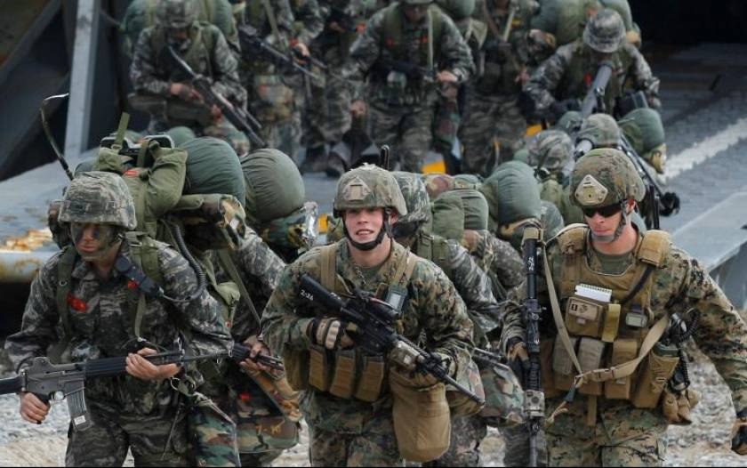 Στρατιωτικά γυμνάσια ΗΠΑ-Ν. Κορέας εν μέσω έντασης με τη Β. Κορέα