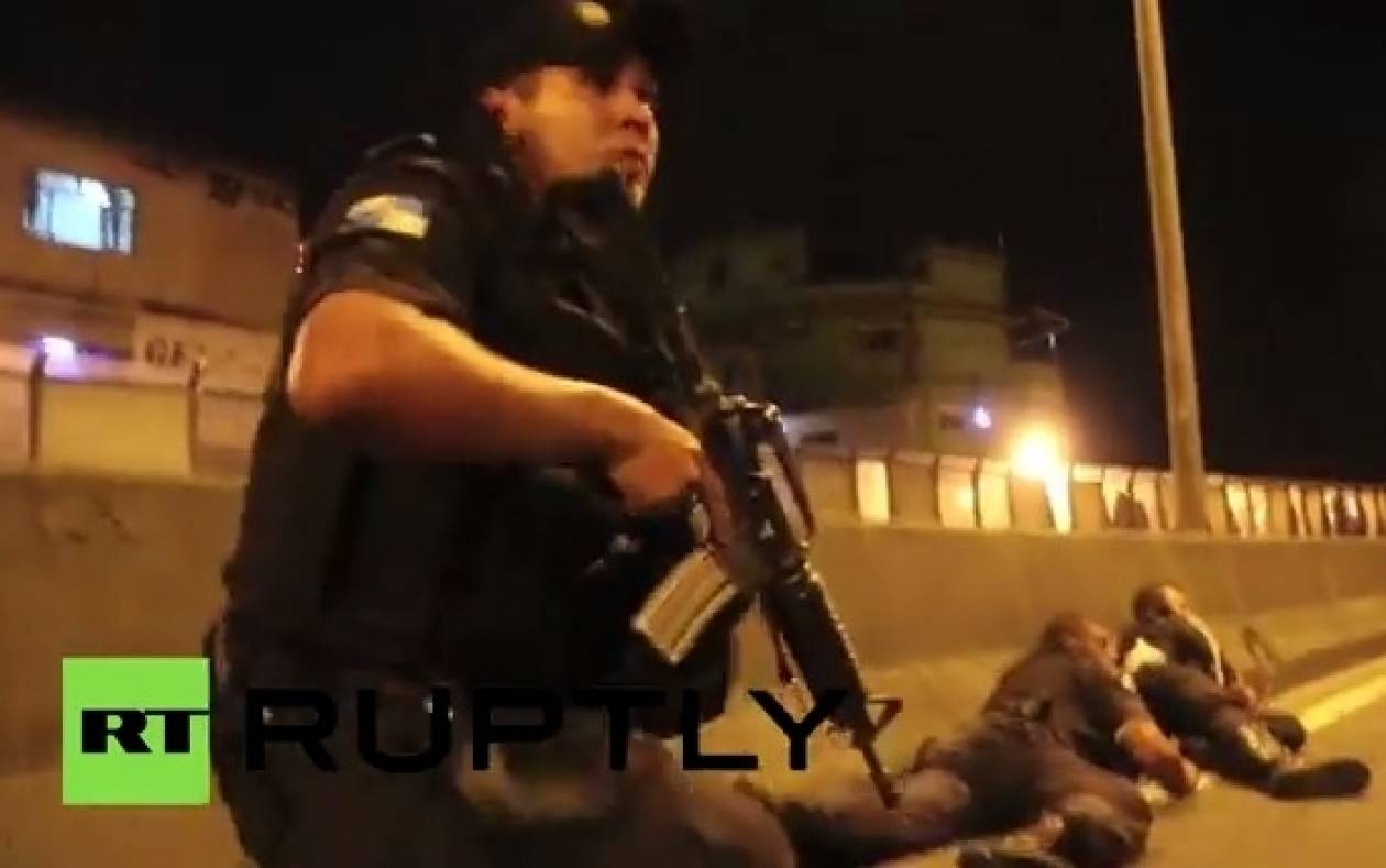 Βραζιλία: Συγκρούσεις με την αστυνομία στο Ρίο ντε Τζανέιρο (video)