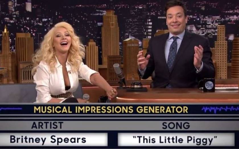 Η Christina τραγουδάει με τη φωνή της Britney (Video)