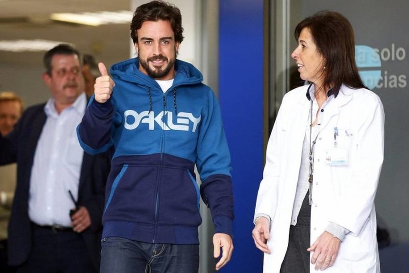 Ο Alonso βγήκε από το νοσοκομείο μετά από τρεις ημέρες 