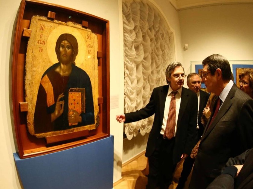 O Νίκος Αναστασιάδης στο Μουσείο Ερμιτάζ (pics)