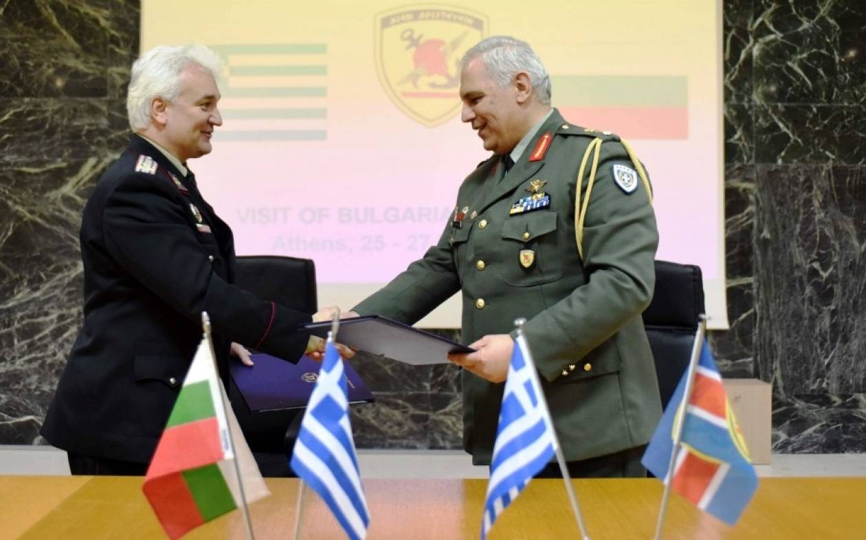 Υπογραφή Στρατιωτικής Συνεργασίας μεταξύ Ελλάδος και της Βουλγαρίας (pics)