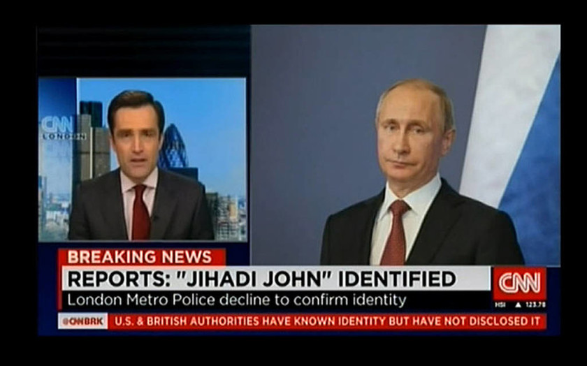 Η γκάφα τού CNN: Μπέρδεψε τον Πούτιν με τον Τζιχάντι Τζον (photo)