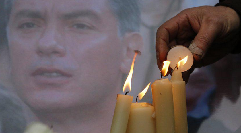 Πάνω από 10.000 Ρώσοι στην πορεία μνήμης για τον Νεμτσόφ