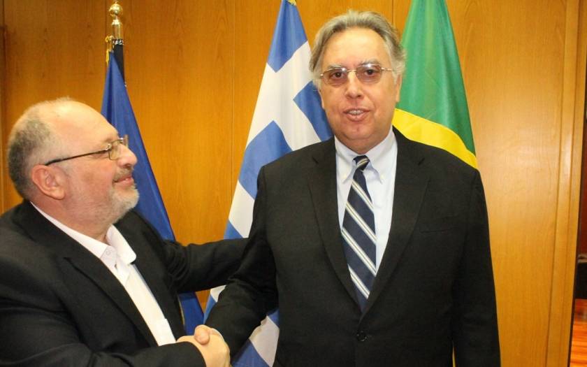 Συνάντηση Κώστα Ήσυχου με τον Πρέσβη της Βραζιλίας στην Ελλάδα (pics)