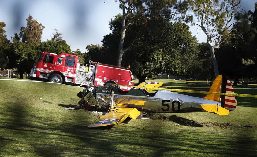 Στον νοσοκομείο ο Χάρισον Φορντ – Είχε πτώση με μικρό αεροπλάνο (pics)