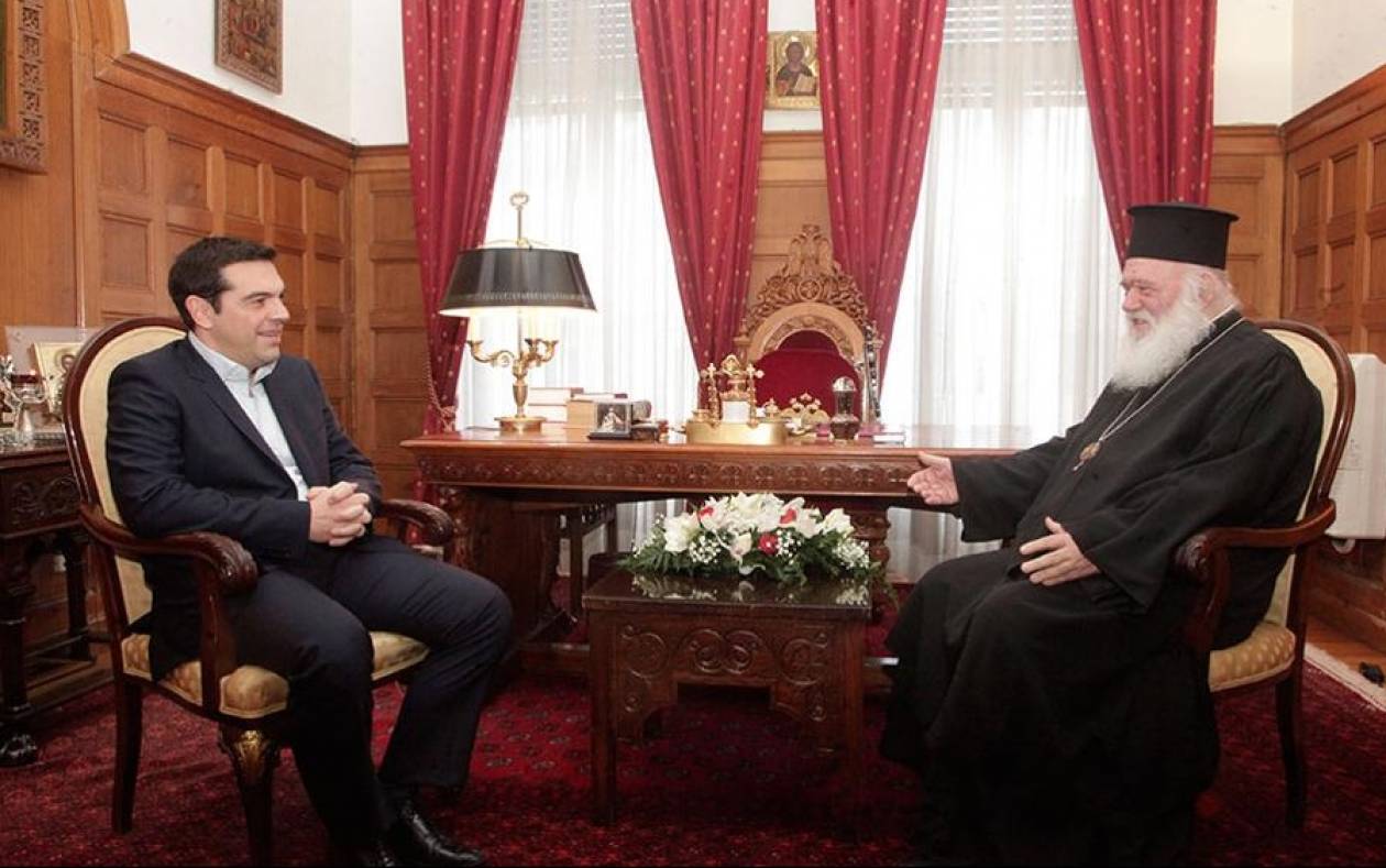 Συνάντηση του Αρχιεπίσκοπου με τον Αλέξη Τσίπρα