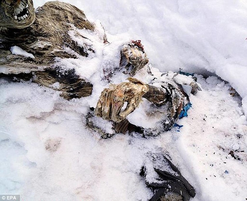 Μεξικό: Ένα μακάβριο μυστικό κρυβόταν κάτω από τα χιόνια για μισό αιώνα (pics)