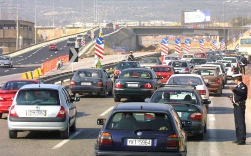Κυκλοφοριακές ρυθμίσεις στην Αθηνών-Κορίνθου λόγω εργασιών