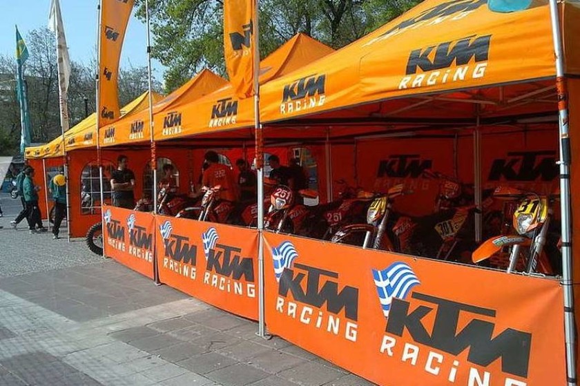 KTM: Αγωνιστικές Ομάδες και το Support Team για τα Παν. Πρωταθλήματα MX και ENDURO