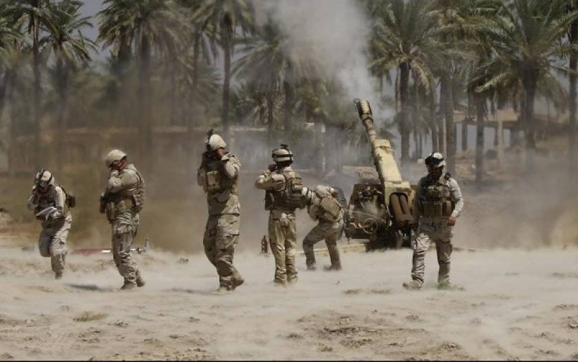Ιρακινοί στρατιώτες και πολιτοφυλακή ανέκτησαν πόλη κοντά στο Τικρίτ
