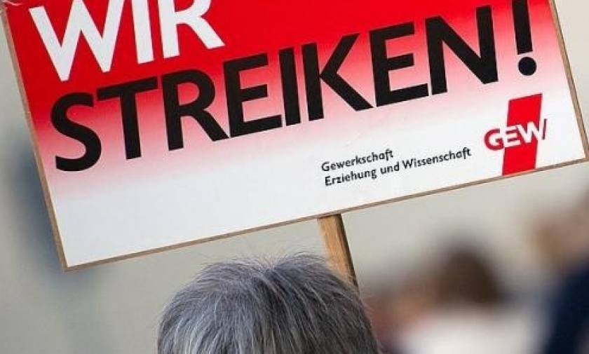 Γερμανία: Στάση εργασίας στο Δημόσιο για τους μισθούς