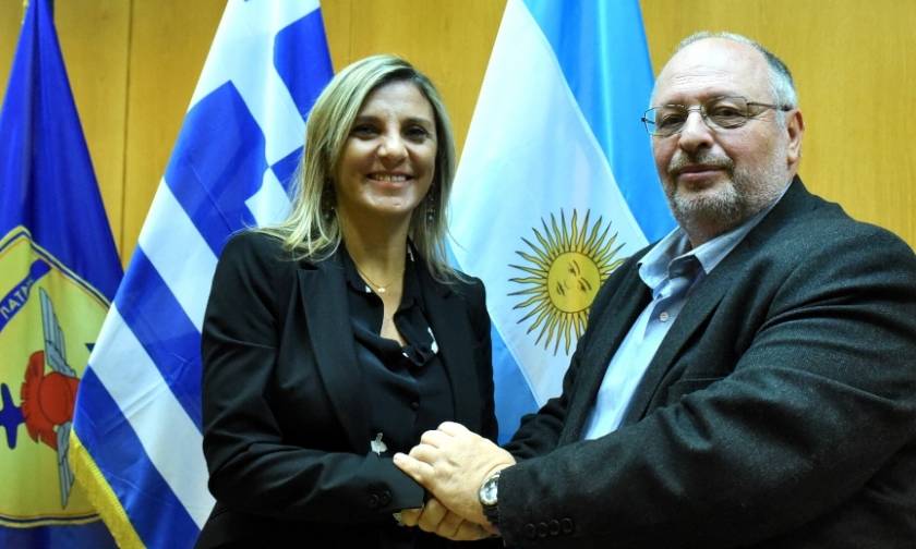 Ήσυχος: Συνάντηση με Επιτετραμμένη της Πρεσβείας της Αργεντινής
