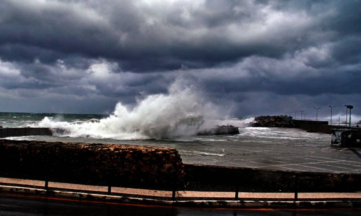 «Τσουνάμι» στην Κύμη – Η φωτογραφία που σαρώνει στο διαδίκτυο