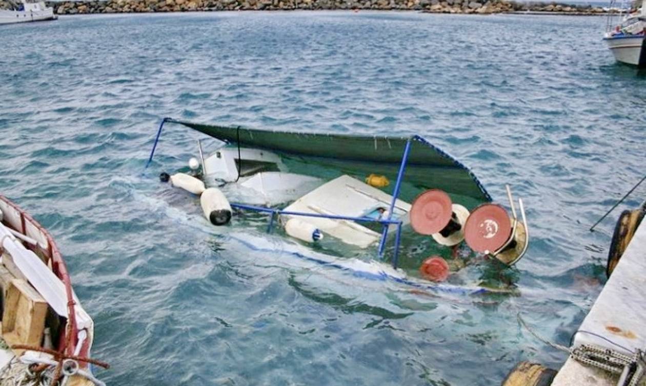 Μονεμβασιά: Βυθίστηκε αλιευτικό σκάφος – Κινδύνεψε ο ιδιοκτήτης του