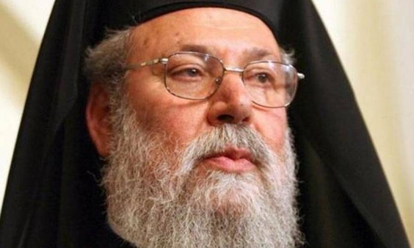 Απαισιόδοξος ο Αρχιεπίσκοπος Χρυσόστομος για το Κυπριακό