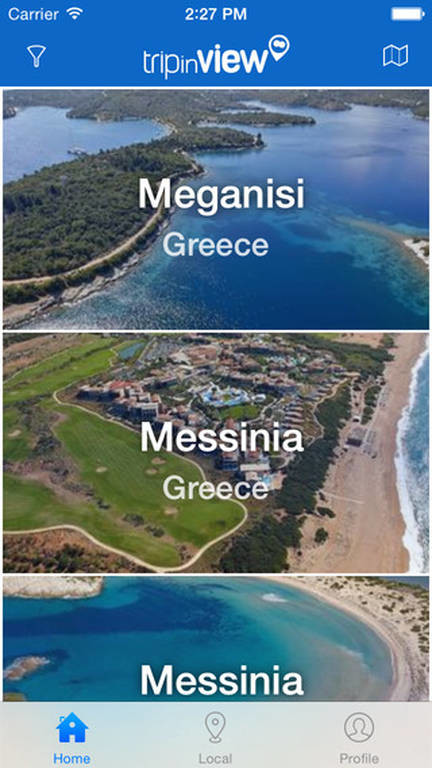 Δείτε τις ακτογραμμές της Μεσογείου με το iPhone σας!