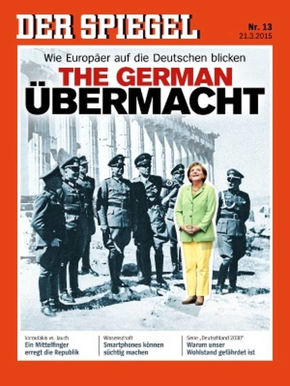 Spiegel: Η Μέρκελ «ποζάρει» με ναζί αξιωματικούς με φόντο τον Παρθενώνα