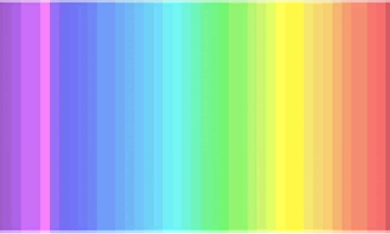Εσείς πόσα χρώματα βλέπετε; Κάντε το τεστ!