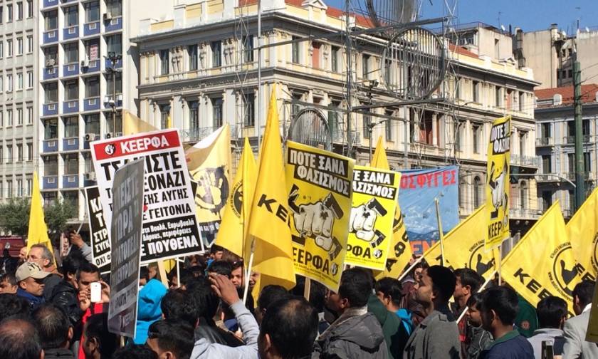 Άνοιξαν οι δρόμοι στο κέντρο της Αθήνας μετά την αντιρατσιστική πορεία