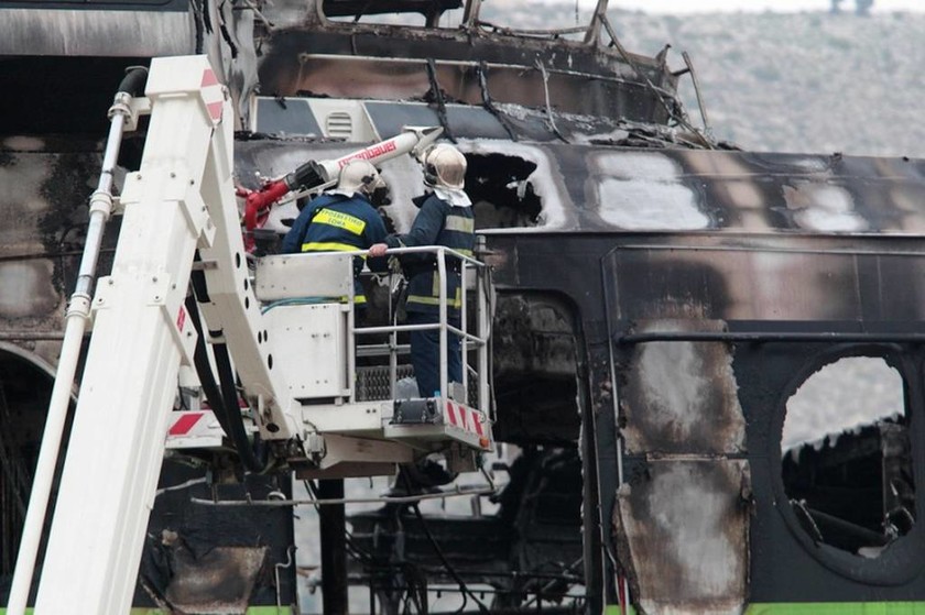 Κερατσίνι: Φωτογραφίες από το δυστύχημα στο Highspeed 5