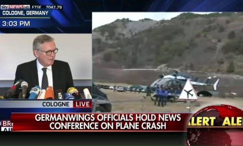 Πτωση αεροπλάνου: Συνέντευξη τύπου Germanwings - Έμπειρος ο πιλότος