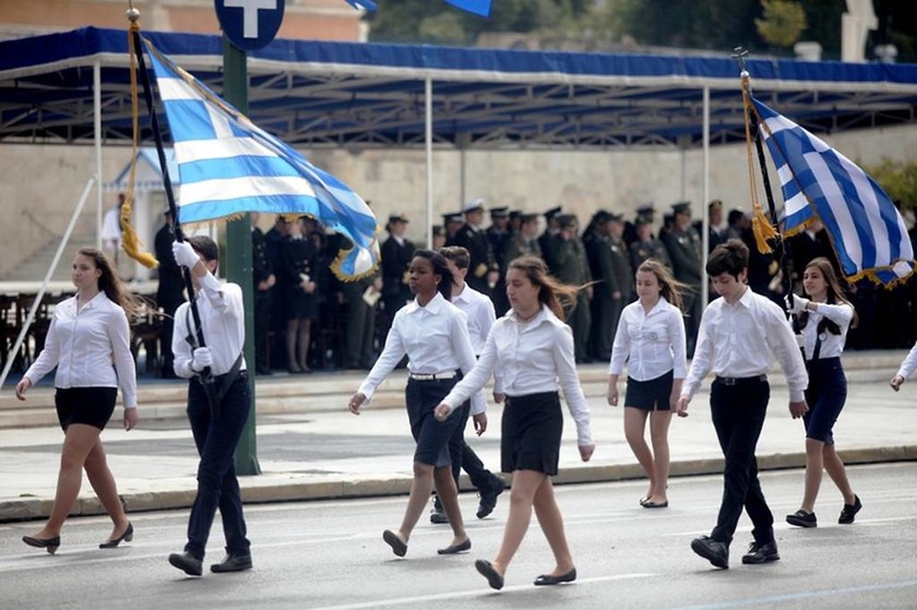 Φωτογραφίες από την μαθητική παρέλαση στην Αθήνα
