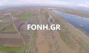 Σέρρες: Δραματική η κατάσταση από τις πλημμύρες (video)