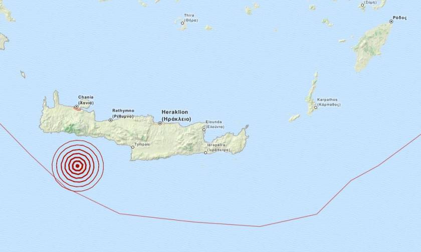 Σεισμός 3,2 Ρίχτερ στη Γαύδο