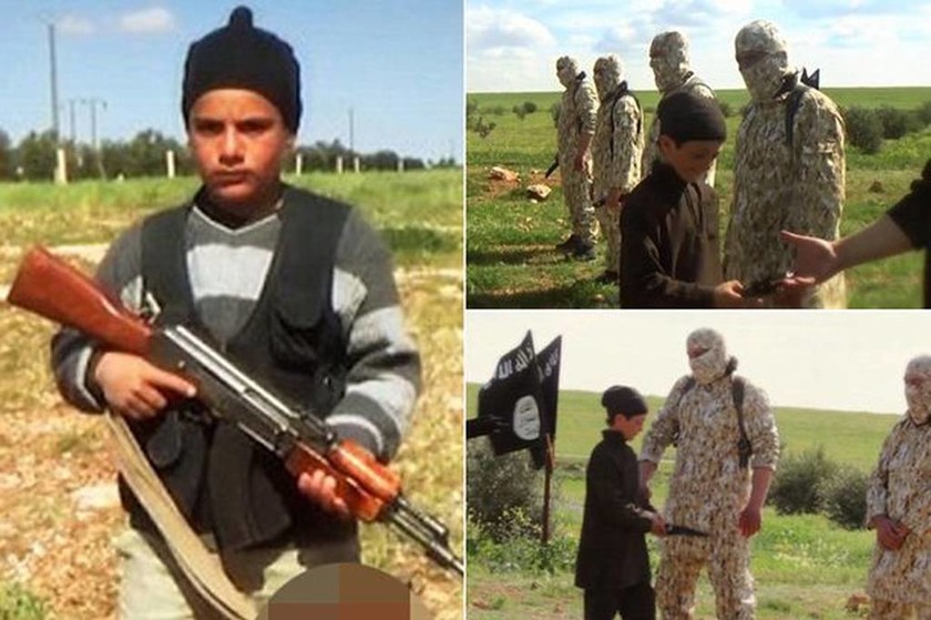 Νέα φρίκη του Ισλαμικού Κράτους: Παιδιά εκτελούν 8 ομήρους (photos)