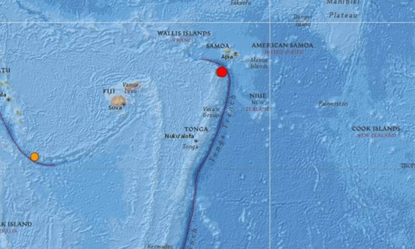 Σειρά ισχυρών σεισμικών δονήσεων στη Σαμόα