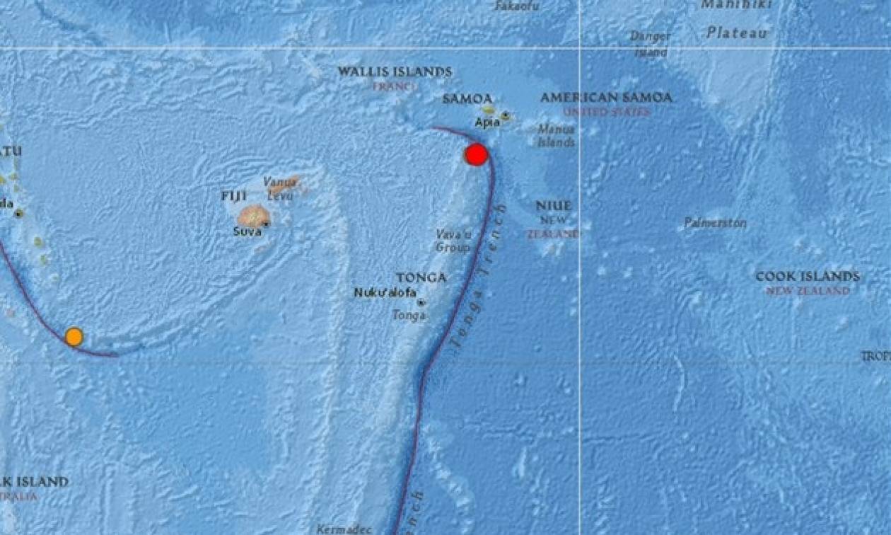 Σειρά ισχυρών σεισμικών δονήσεων στη Σαμόα