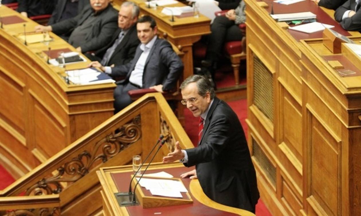 Άγρια κόντρα Σαμαρά-Κωνσταντοπούλου στη Βουλή (video)
