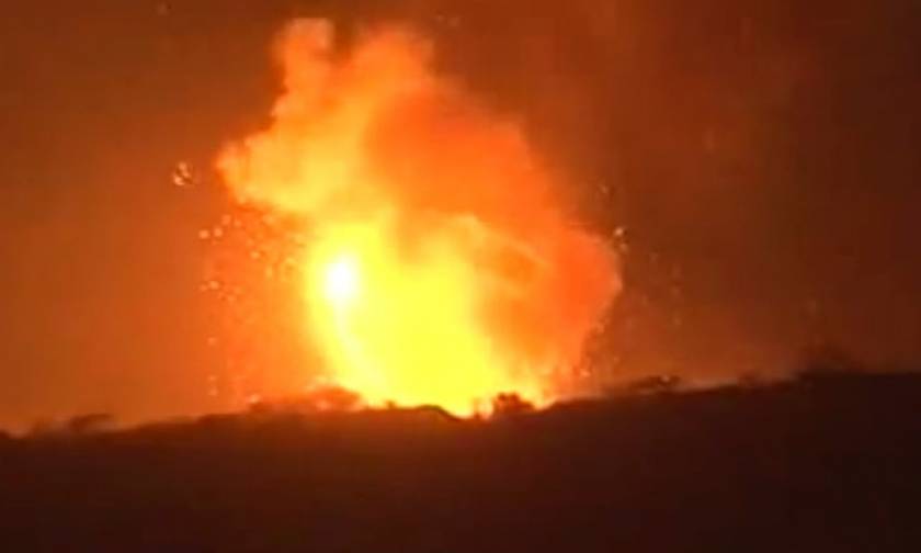 Υεμένη: Ισχυρές εκρήξεις έξω από την πρωτεύουσα (video & pics)