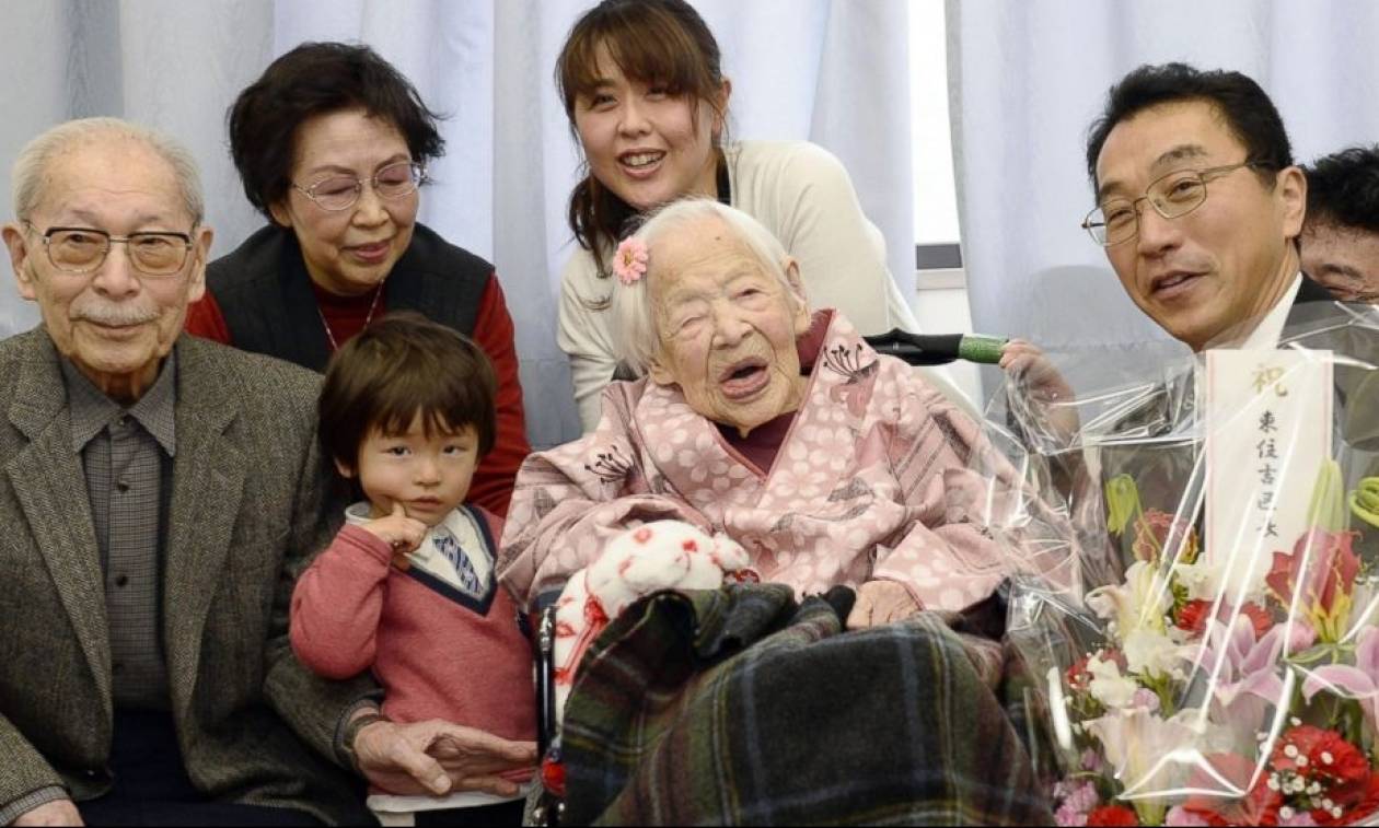 Πέθανε η γηραιότερη γυναίκα του πλανήτη
