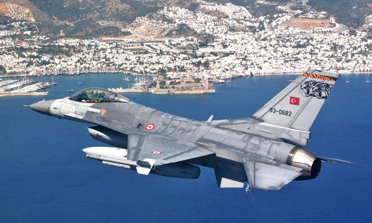 Είκοσι τέσσερις παραβιάσεις τουρκικών αεροσκαφών σε ένα 24ωρο