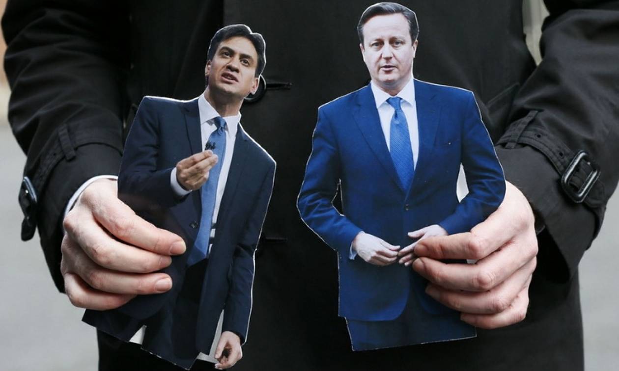 Εκλογές Βρετανία: Μάχη μεταξύ Κάμερον και Μίλιμπαντ σύμφωνα με νέα δημοσκόπηση