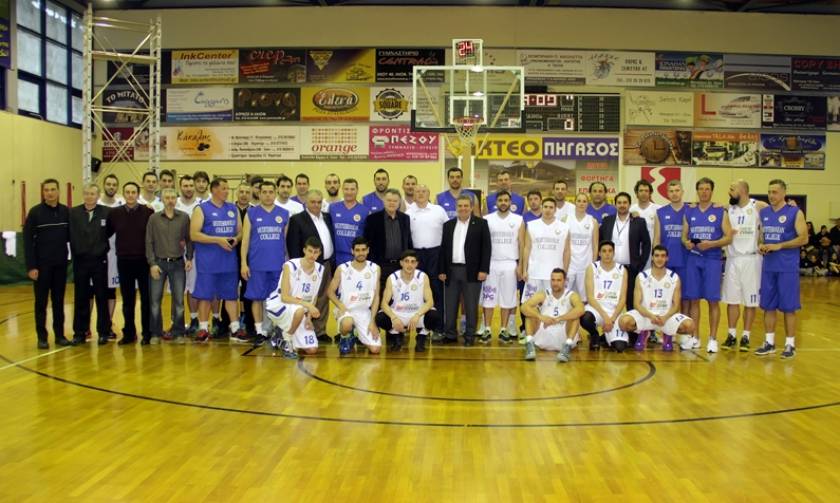 Φιλανθρωπικός αγώνας μπάσκετ του Mediterranean College για τη ΦΛΟΓΑ.