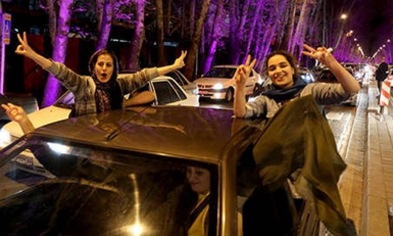 Ιράν: Πανηγυρισμοί στην Τεχεράνη για τη συμφωνία