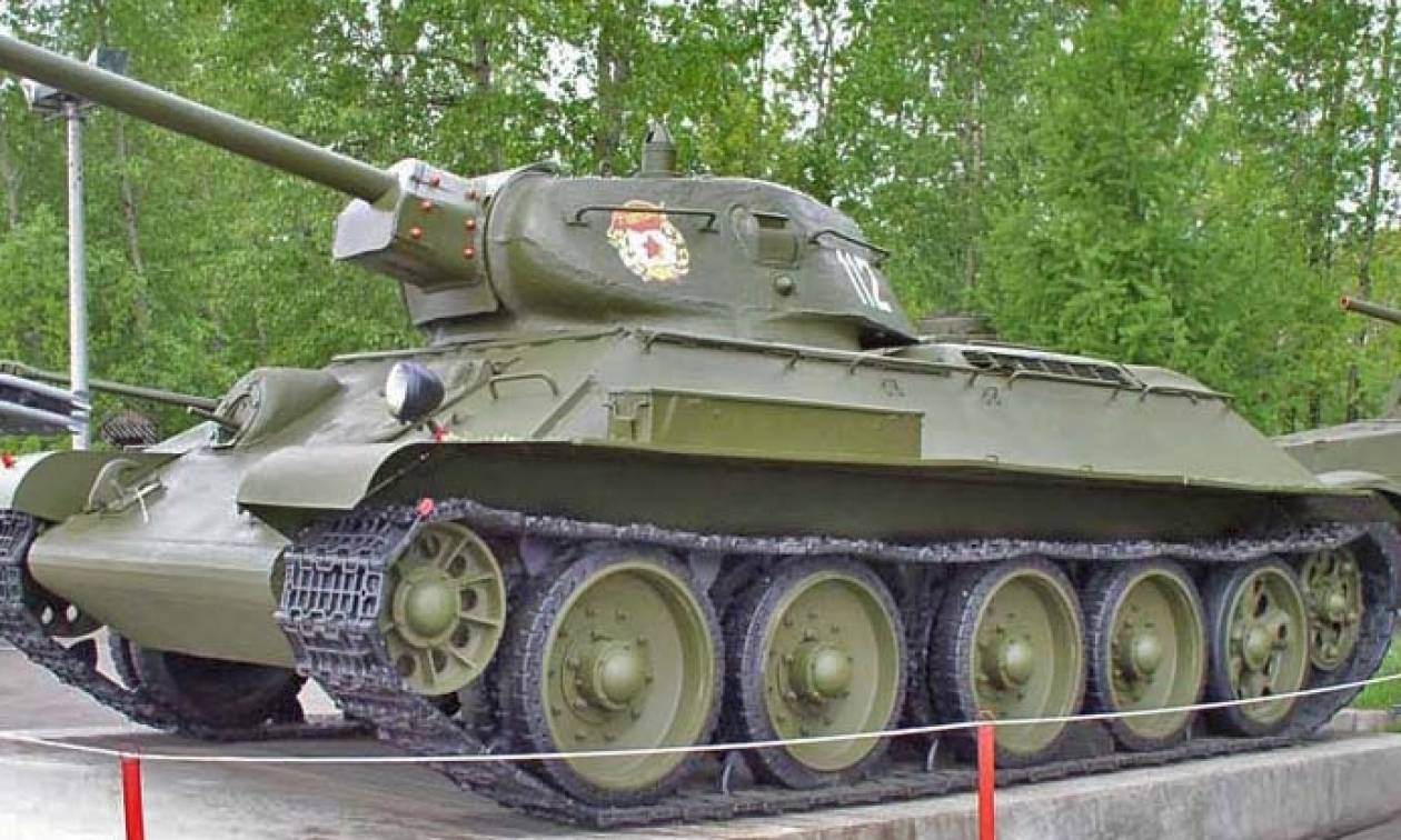 Ρωσία:Το σοβιετικό μεσαίο τανκ T-34 θα ανοίξει την παρέλαση στην Ημέρα της Νίκης