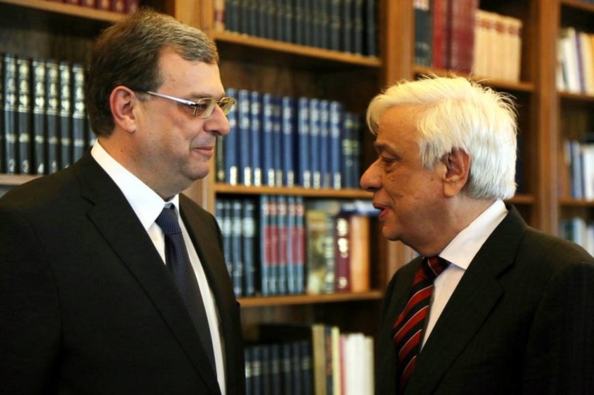 Στον Παυλόπουλο ο υποδιοικητής της Τράπεζας Ελλάδος (Photos)
