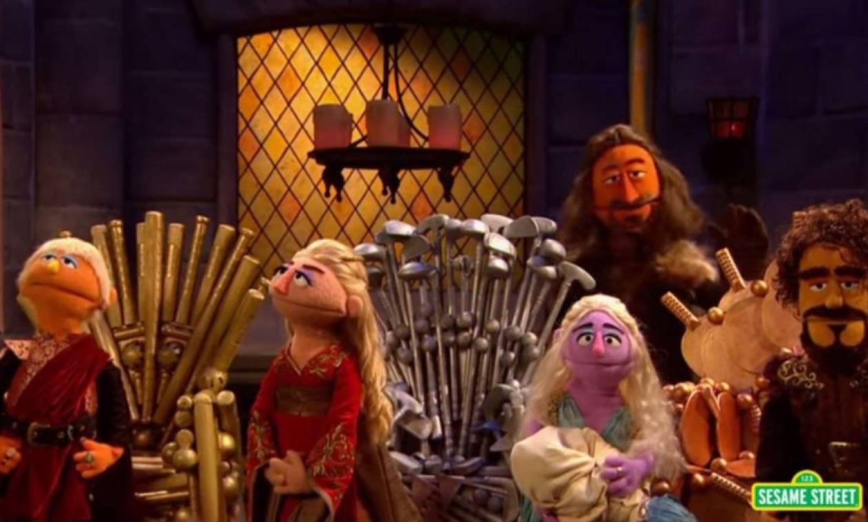 Το Sesame Street παίζει Game of Thrones (video)