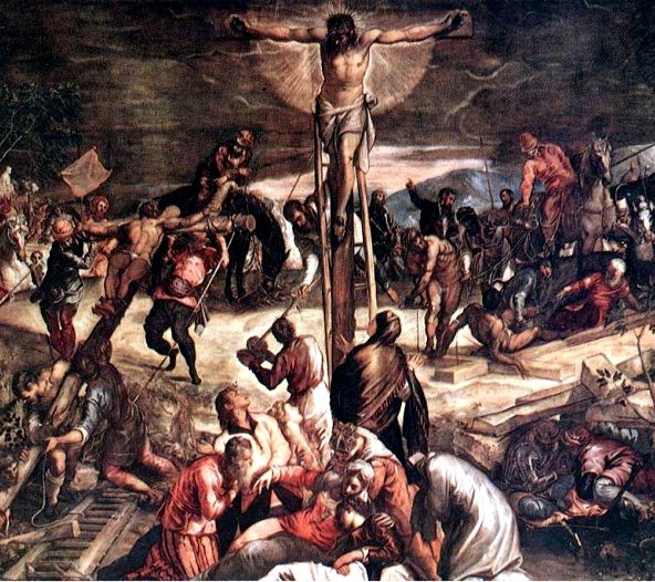 crucifixion tintoretto 1565 1