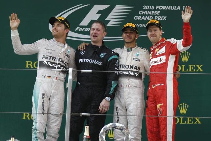 Grand Prix Κίνας: Ο Hamilton ξανά στην πρώτη θέση