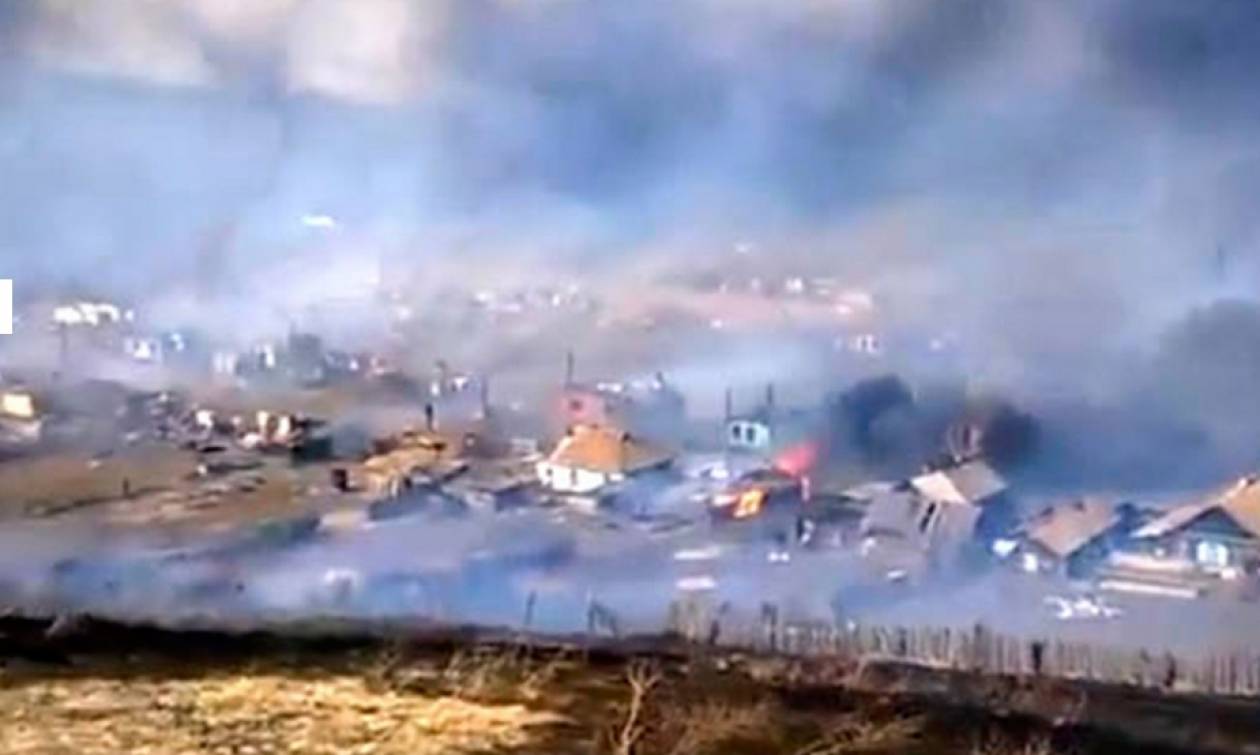 Ρωσία: Δεκαπέντε νεκροί από τις πυρκαγιές στη νότια Σιβηρία