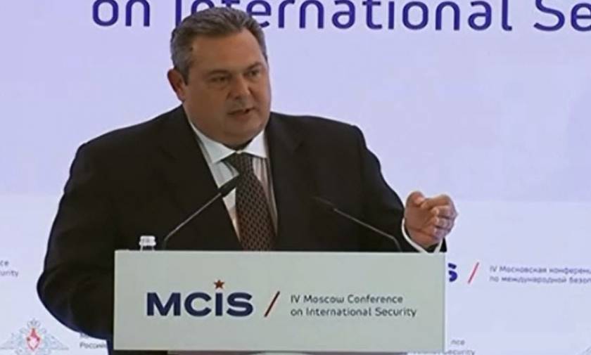 Ομιλία Καμμένου στο Διεθνές Συνέδριο Ασφάλειας στη Μόσχα (φωτο)