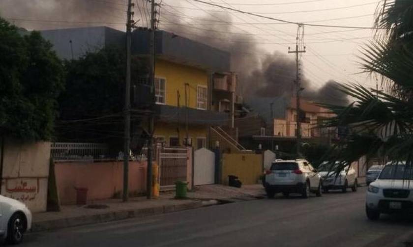 Ιράκ: Ισχυρή έκρηξη έξω από το προξενείο των ΗΠΑ
