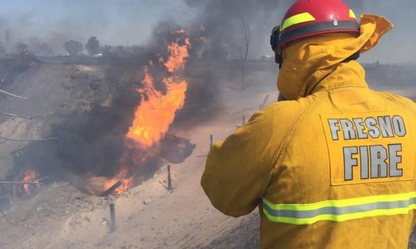 ΗΠΑ: Έκρηξη και πυρκαγιά σε αγωγό μεταφοράς φυσικού αερίου με 15 τραυματίες (vid)