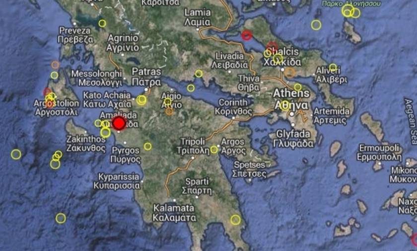 Minor tremor shakes western Greece